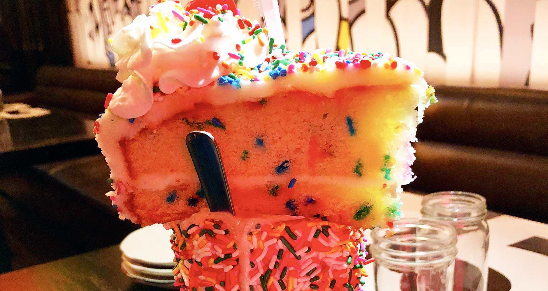 The glorious Cake Shake at Black Tap