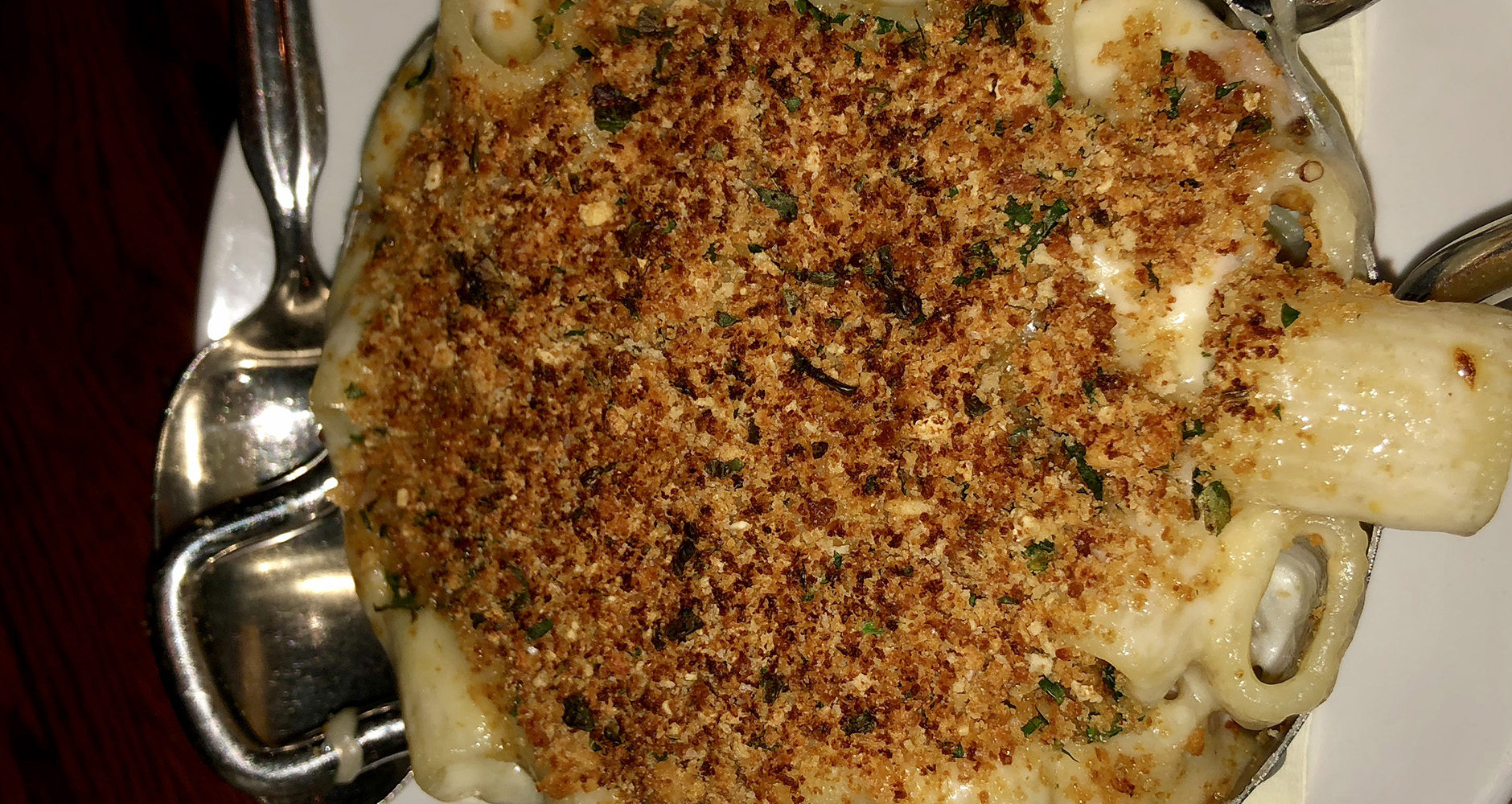 Croque Monsieur Mac & Cheese at Beauty & Essex