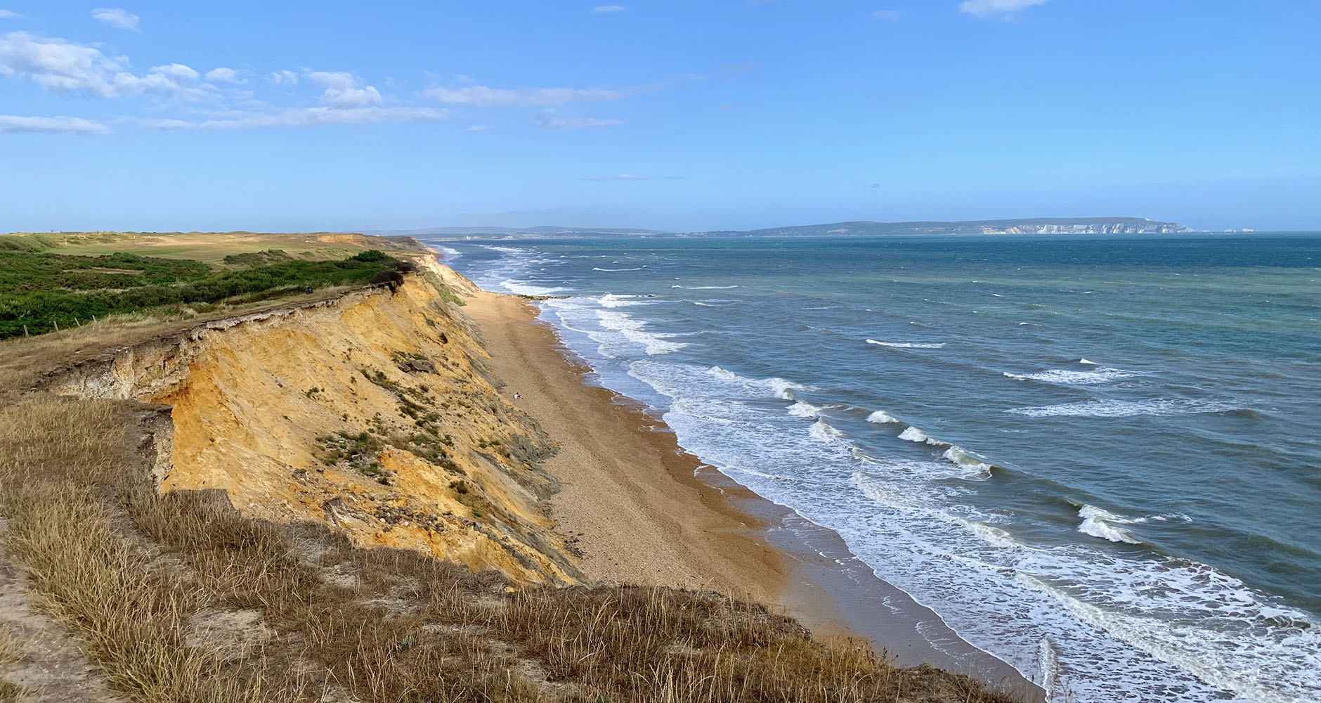 The best beach views on the Barton-on-Sea cliff tops