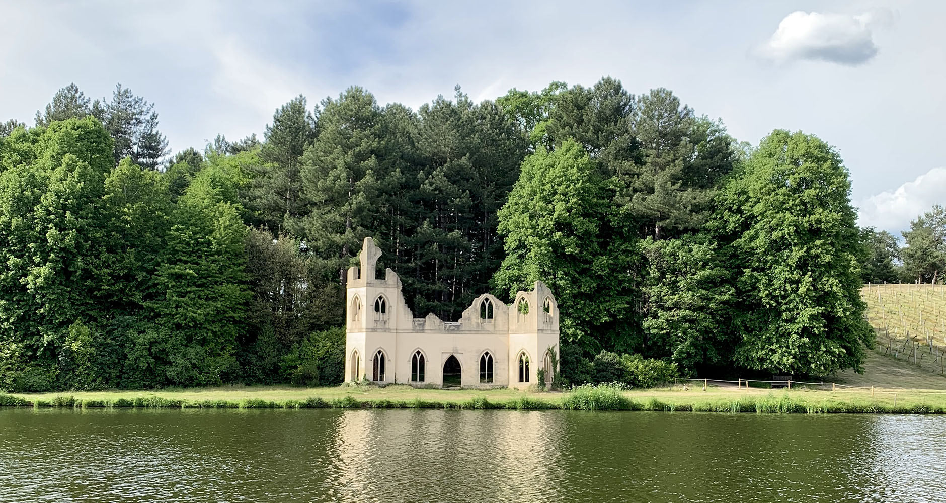 The Ruined Abbey, Painshill Park Surrey