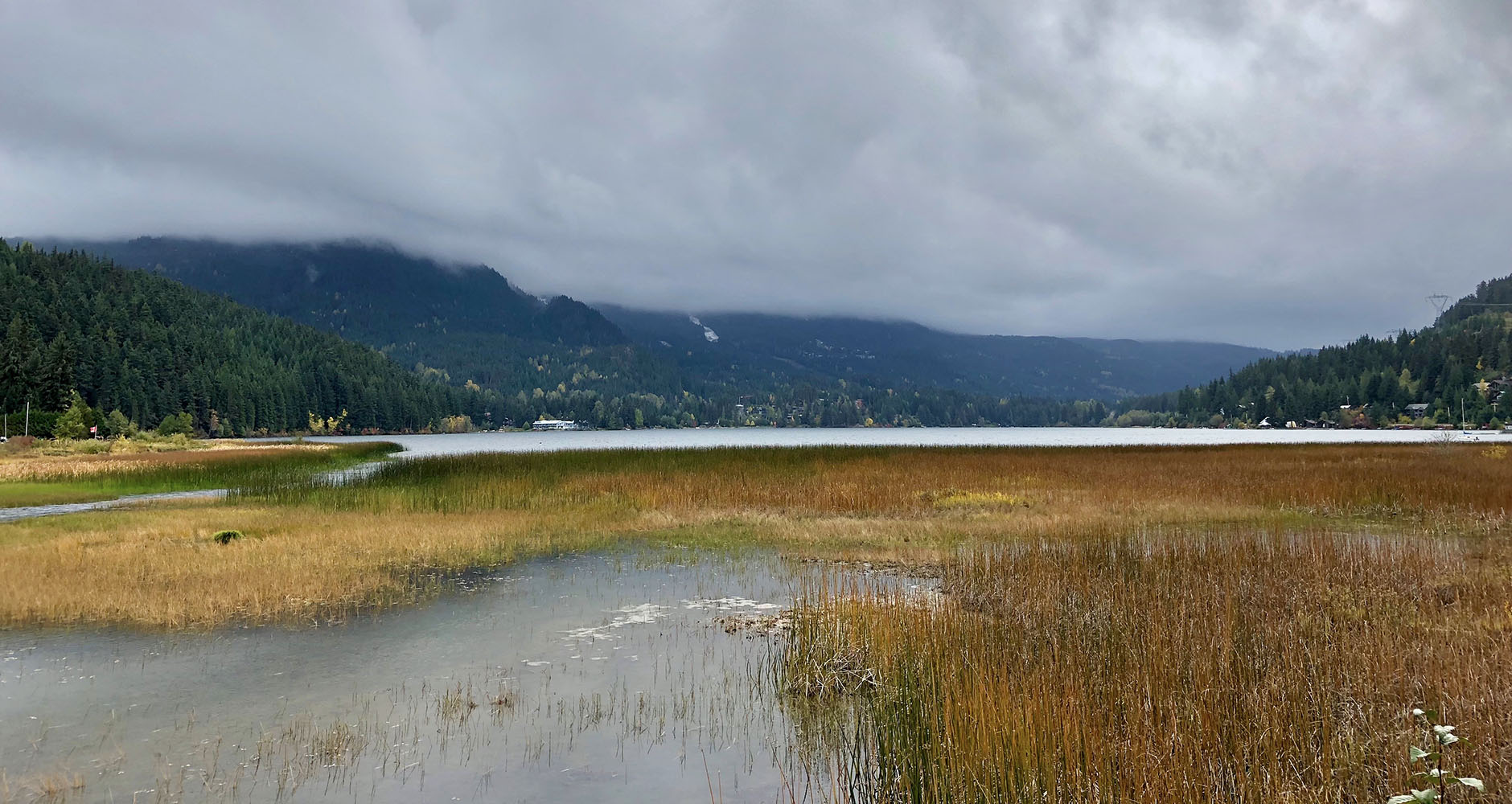 The peaceful Alta Lake, Whistler